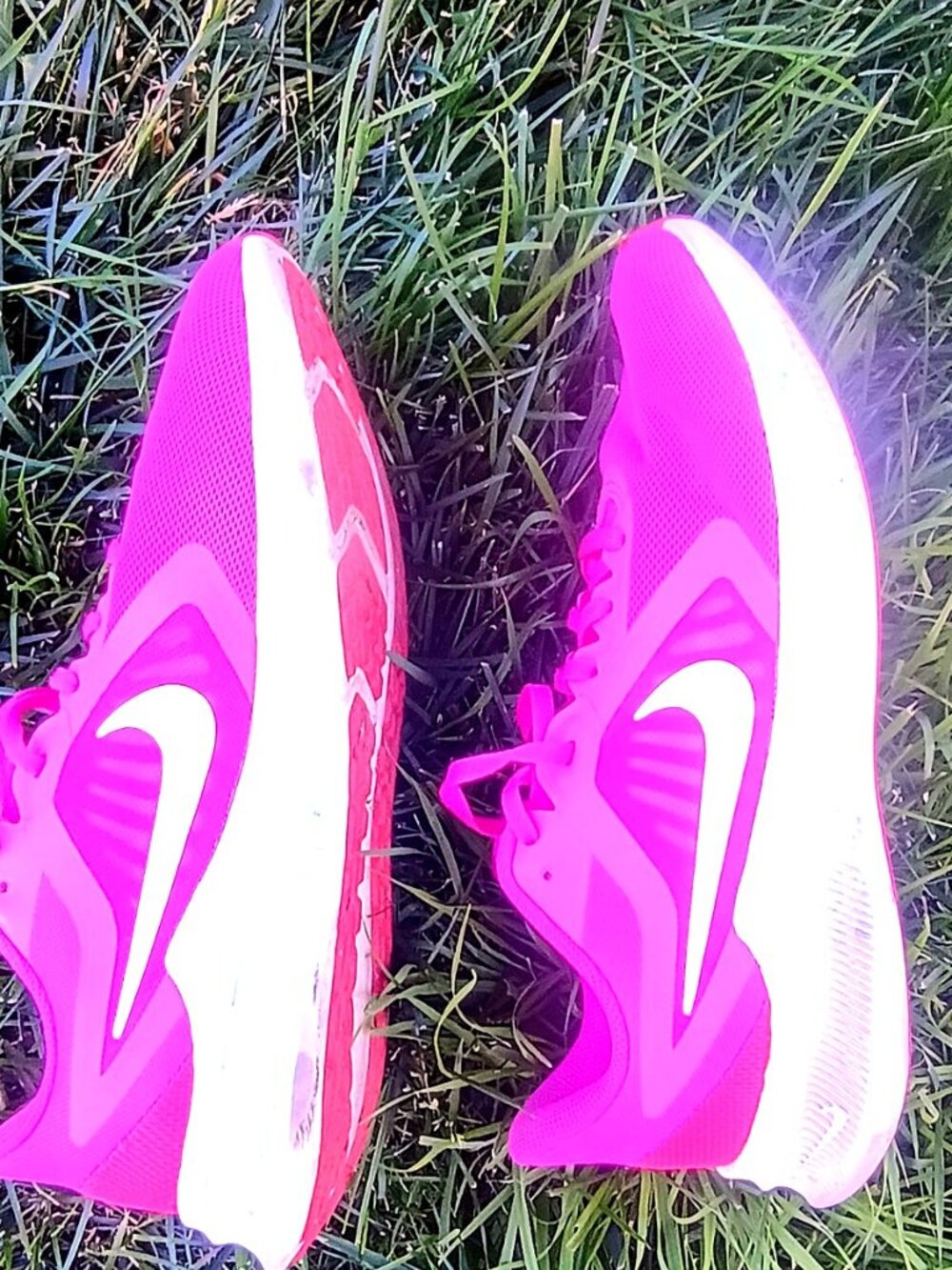 Nike Hot Pink Running Sneakers Sz 9.5
